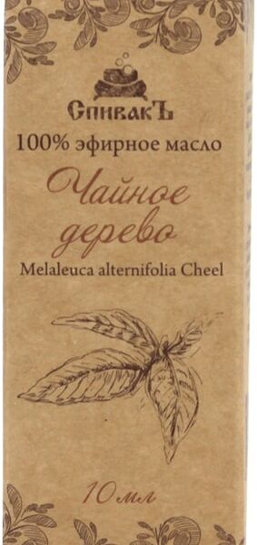 Масло эфирное СпивакЪ Чайное дерево 10мл