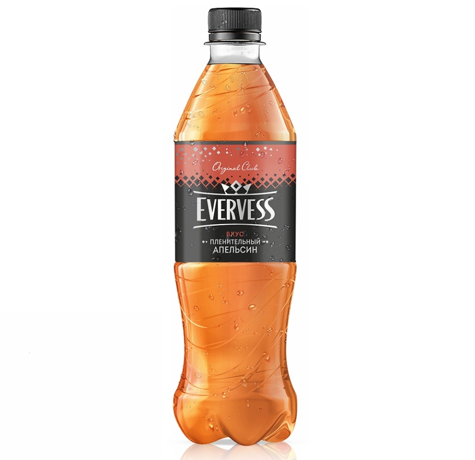 

Газировка Evervess Original Club Пленительный Апельсин 0.5 л
