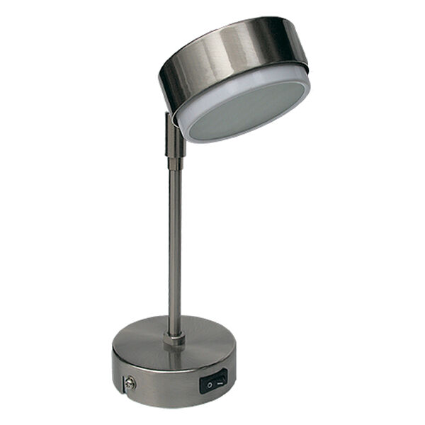 Светильник Ecola поворотный на длинном кронштейне, GX53, сатин-хром