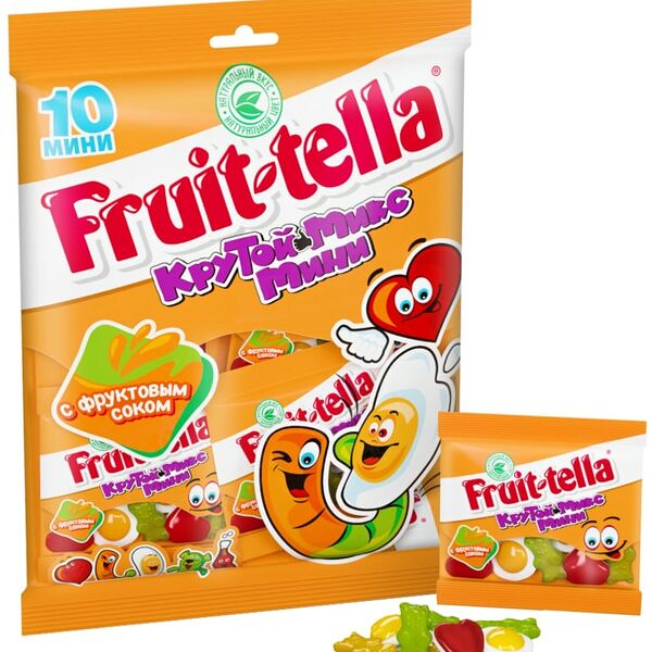 Мармелад Fruittella с фруктовым вкусом 200г
