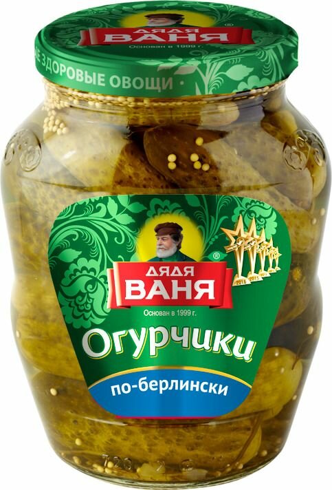 Купить Огурцы Дядя Ваня По-Берлински маринованные по низкой цене с ...