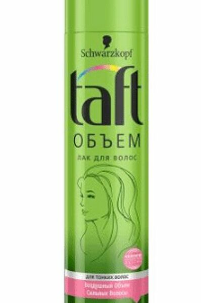 Лак для волос Taft Три погоды двойной объем мегафиксация