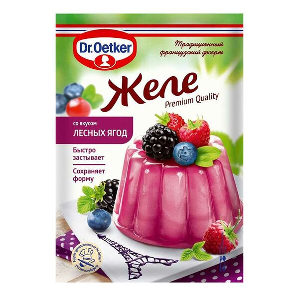 Желе Dr.Oetker лесная ягода