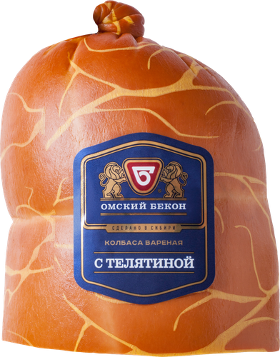 

Колбаса Омский Бекон С телятиной вар кат.Б вес