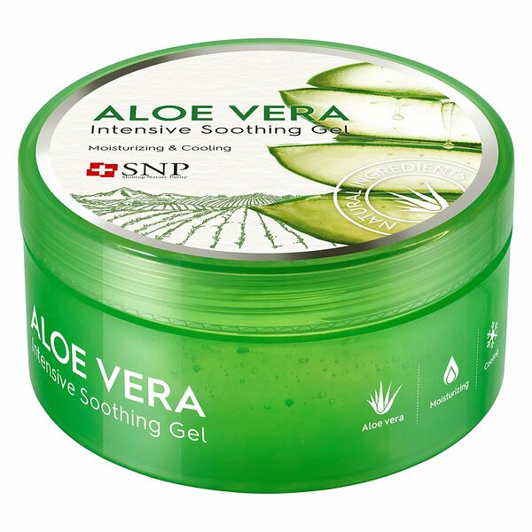 Гель для лица и тела Aloe Vera Gel  алоэ вера смягчающий увлажняющий освежающий, 300 г