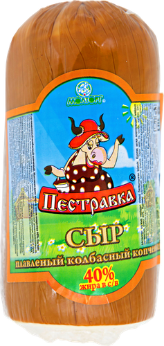 

Сыр Пестравка Колбасный 40% без змж вес до 500г