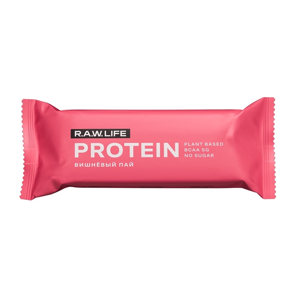 

Батончик протеиновый R.A.W.Life Protein Вишневый пай 43г
