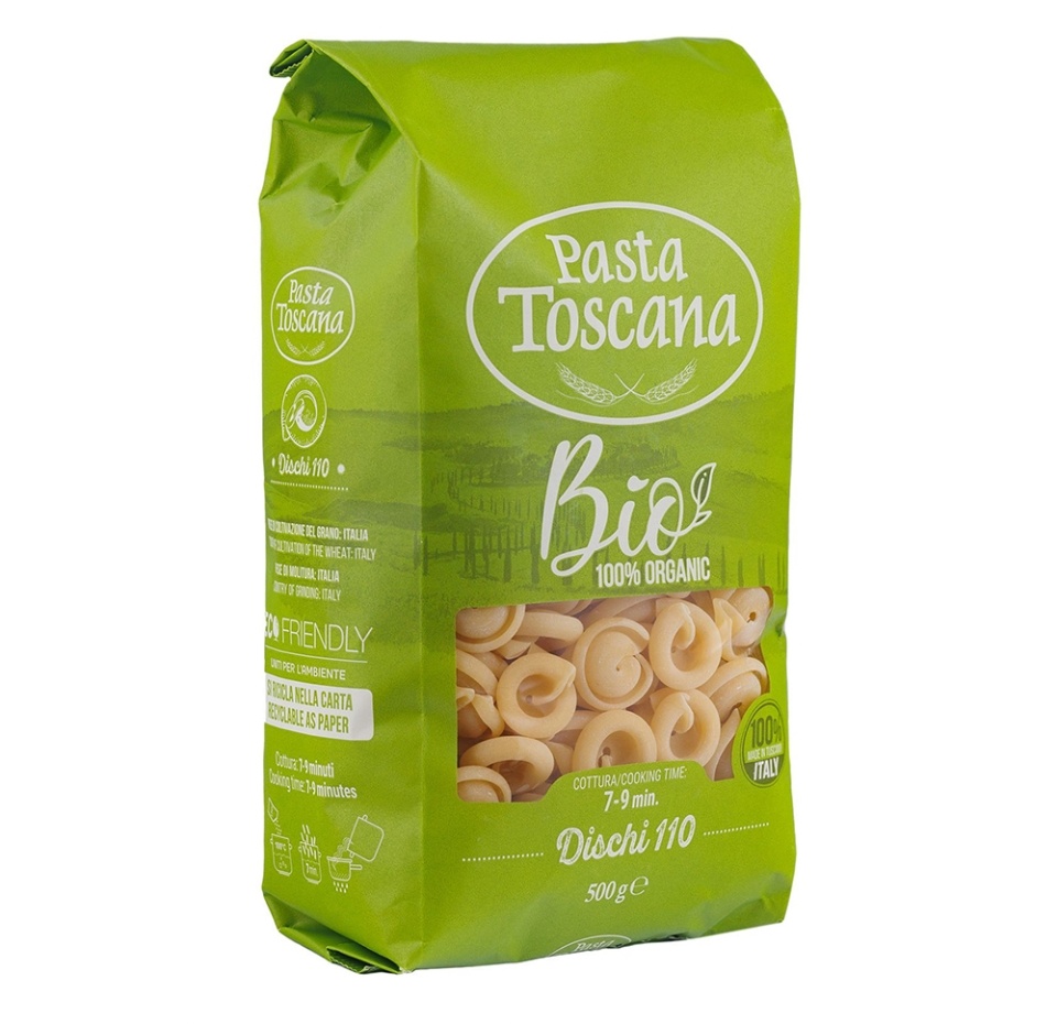 

Макаронные изделия БИО Диски Pasta Toscana