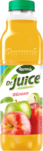 Нектар Фрутмотив Dr. Juice яблочный пл/бут, 900мл