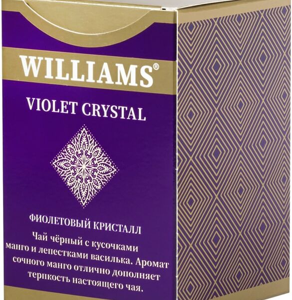 Чай черный Williams Violet Crystal 100г