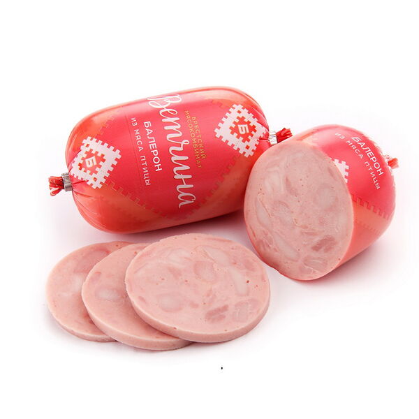 Прод свин мясосод вар Ветчина Балерон 450г Брестские традиции