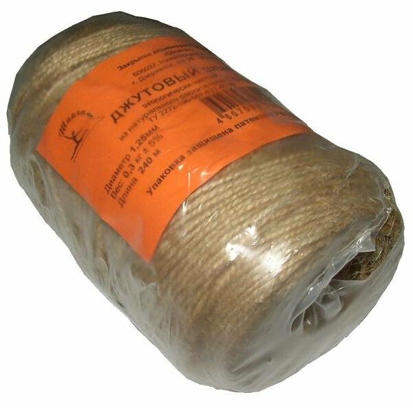 Шпагат льнопеньковый, 250 м