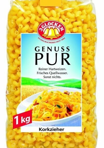 Макаронные изделия Korkzieher 3 Glocken Genuss Pur