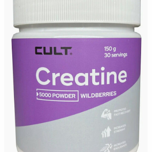 Креатин моногидрат Cult Creatine Monohydrate 150 г лесные ягоды