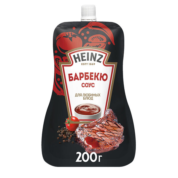 Соус томатный Heinz Барбекю дой-пак 200г