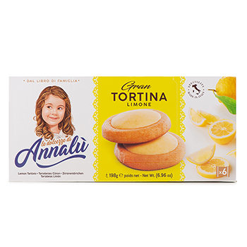 

Печенье Annalu Gran Tortina с лимонной начинкой 198 г