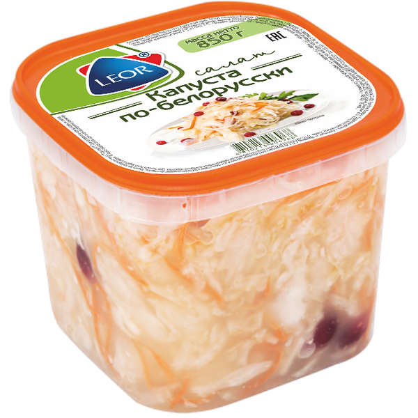 Салат Капуста по-белорусски 0,85кг ЛеорПластик