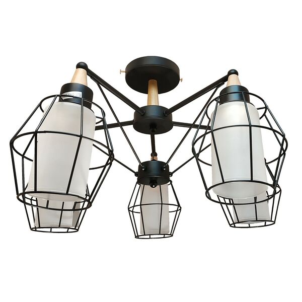 Люстра потолочная светильник подвесной в стиле лофт JUPITER LIGHTING MО 85-1039/5 bl, E27 5х60 Вт