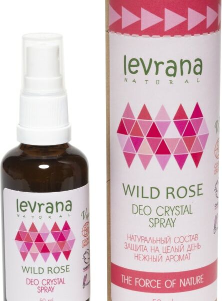 Дезодорант Levrana Дикая роза 50мл