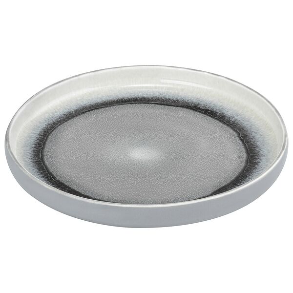 Тарелка десертная Elan Gallery Серый меланж, 18.5 см, фарфор