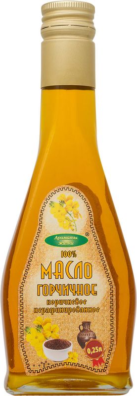 

Масло горчичное Ароматы жизни коричневое 250 мл