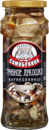 

Грибы Скатерть-Самобранка Грибное лукошко маринованные 370 мл