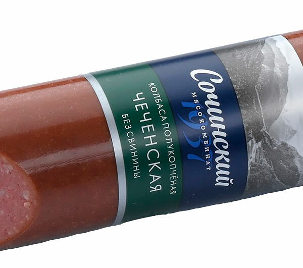 Колбаса Сочинский мясокомбинат Чеченская