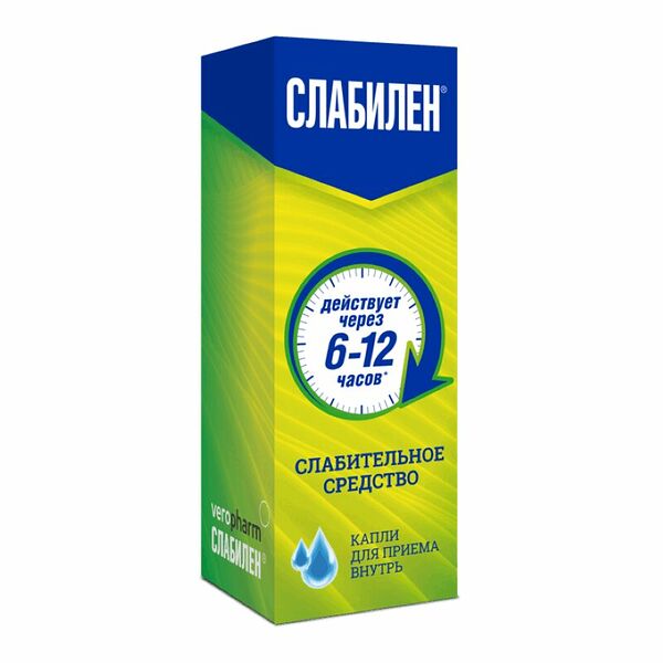 Слабилен капли 7.5 мг/мл 15 мл