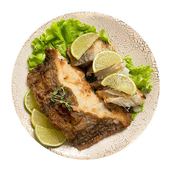 Палтус жареный от бренд-шефа АВ Россия