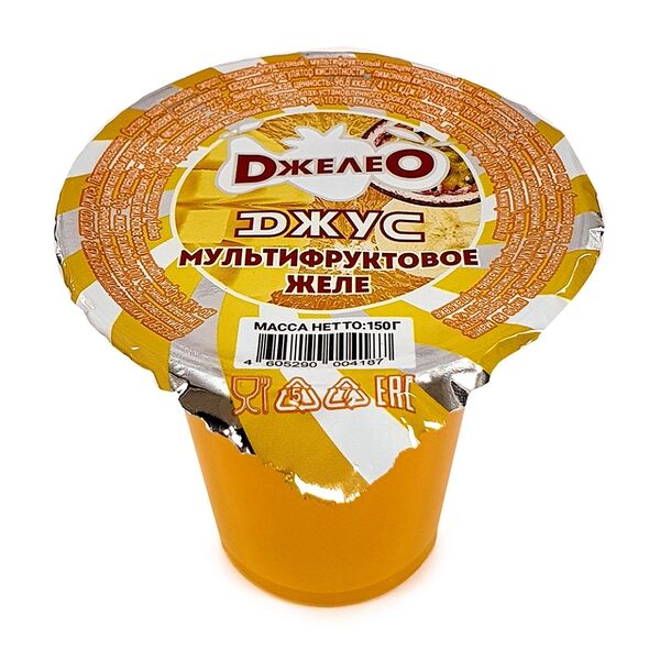 Желе ДжелеО мультифруктовое
