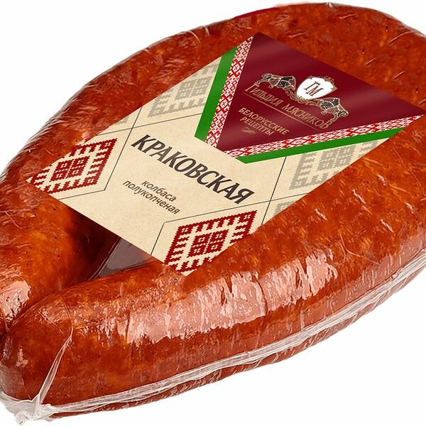 Колбаса Гильдия Мясников Краковская полукопченая