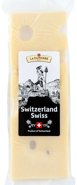 Сыр Le Superbe Швейцарский полутвердый 49% 180г