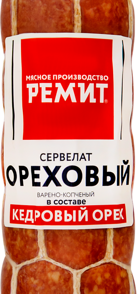 Сервелат варёно-копчёный Ореховый Ремит