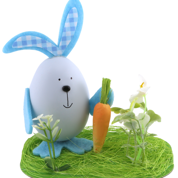 Сувенир Зайчик на лужайке, в ассортименте