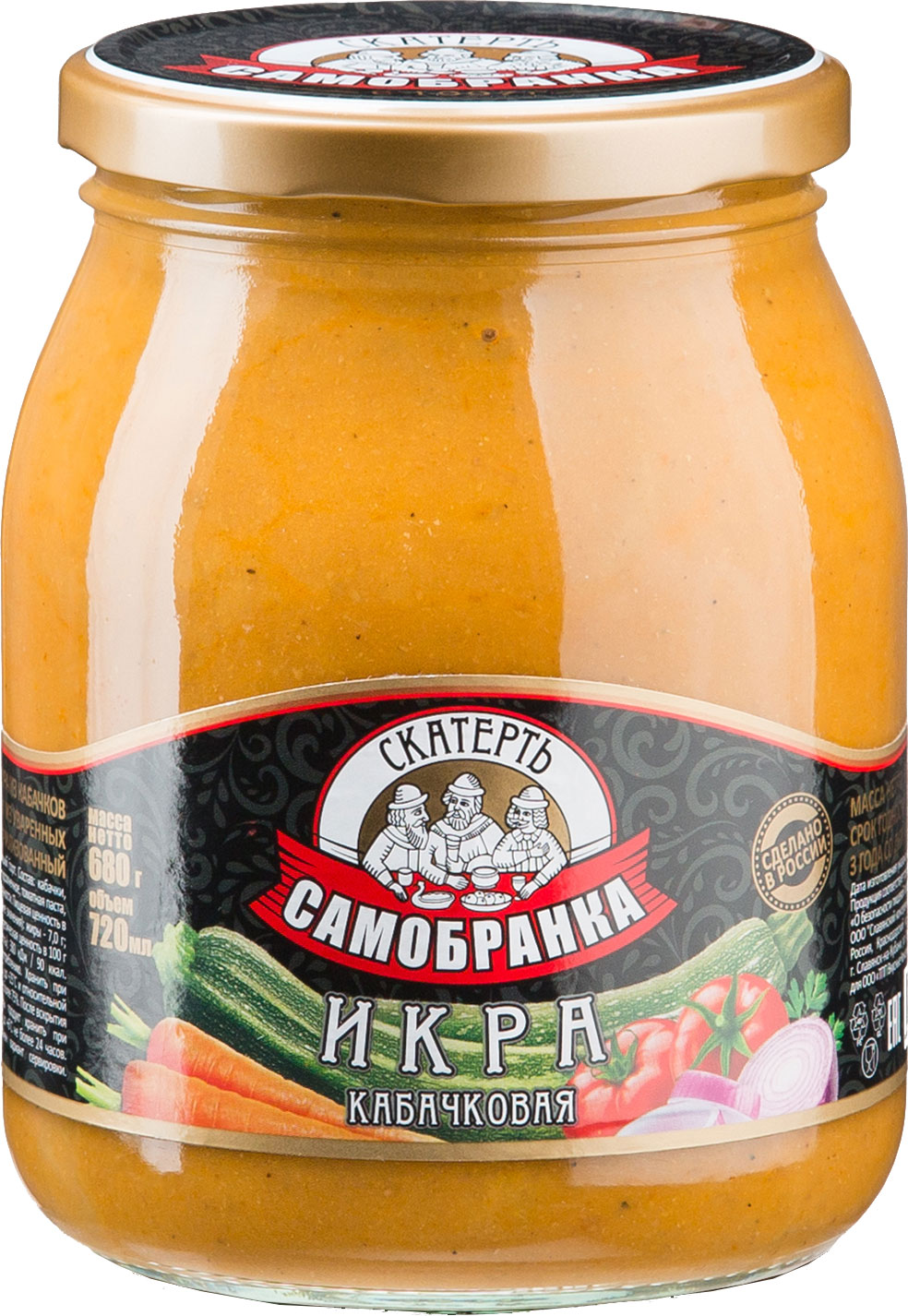 

Икра скатерть-самобранка кабачковая