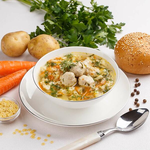 Суп с фрикадельками 300 г