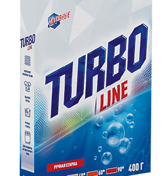 Стиральный порошок ручная стирка Turbo line 400г