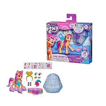 Набор игровой Hasbro My Little Pony Пони фильм Алмазные приключения Санн, Вьетнам