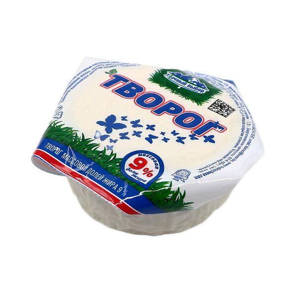 Творог 9% вакуумная упаковка шайба фас вес МСЗ Кобрин