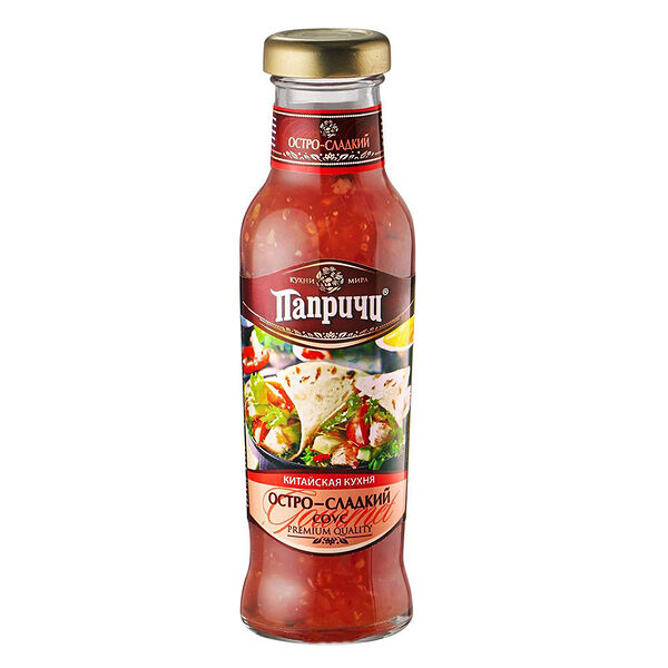 Соус Папричи 320г остро-сладкий китайская кухня ст/б
