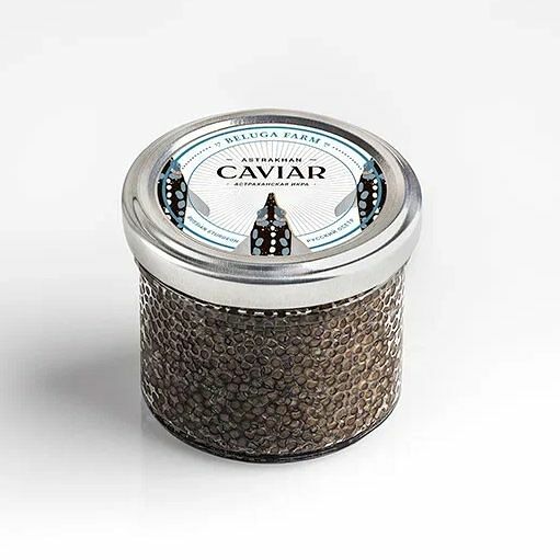 Икра русского осетра (прижизненный метод) 100 г