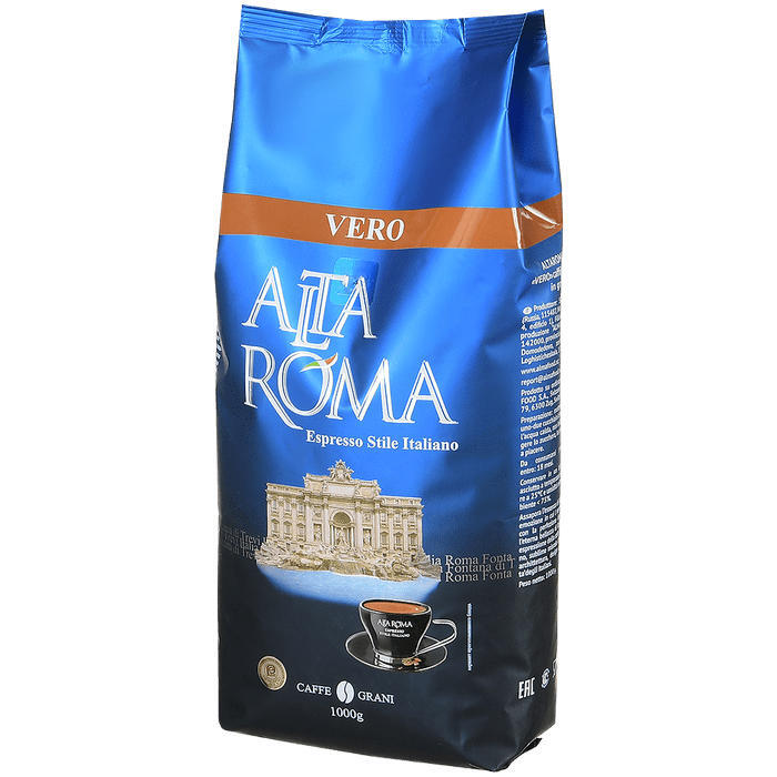 

Кофе в зернах Alta roma Vero 1 кг