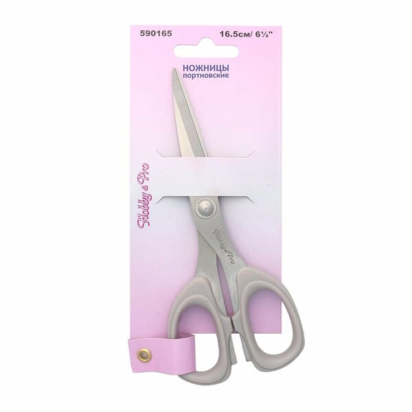 590165 Ножницы портновские 16.5 см/6 1/2' Hobby&Pro,шт