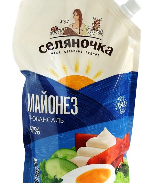 Майонез Селяночка Провансаль 67% 720мл