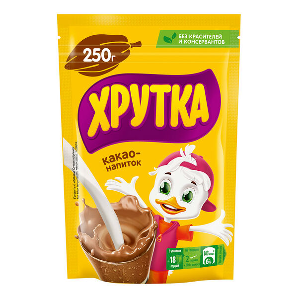 Какао-напиток быстрорастворимый ХРУТКА 250г