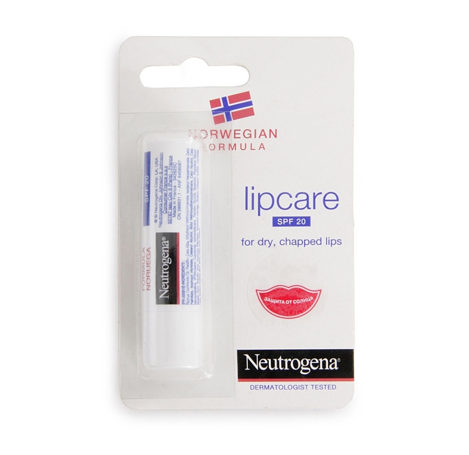 

Гигиеническая помада Neutrogena Норвежская формула SPF 20 4.8 г