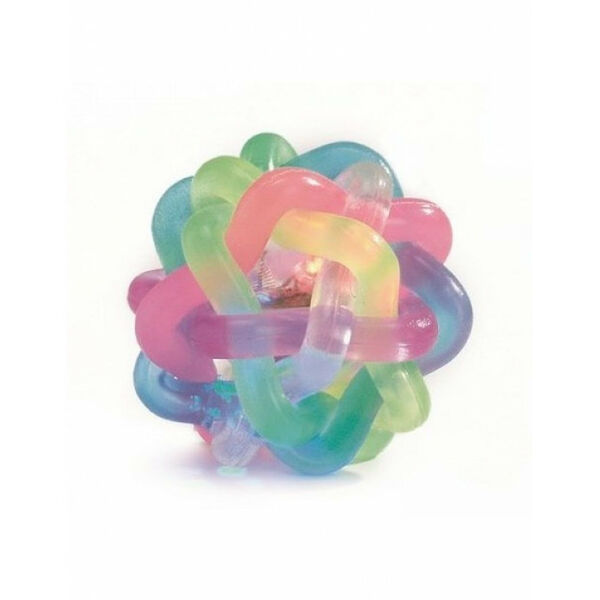 Beeztees Игрушка для кошек Мячик светящийся, латекс 6 см