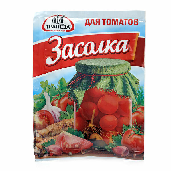 Приправа Засолка для томатов ТМ Трапеза во главе стола