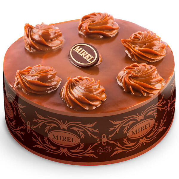 Торт карамельный на сгущенке 700 г мирель