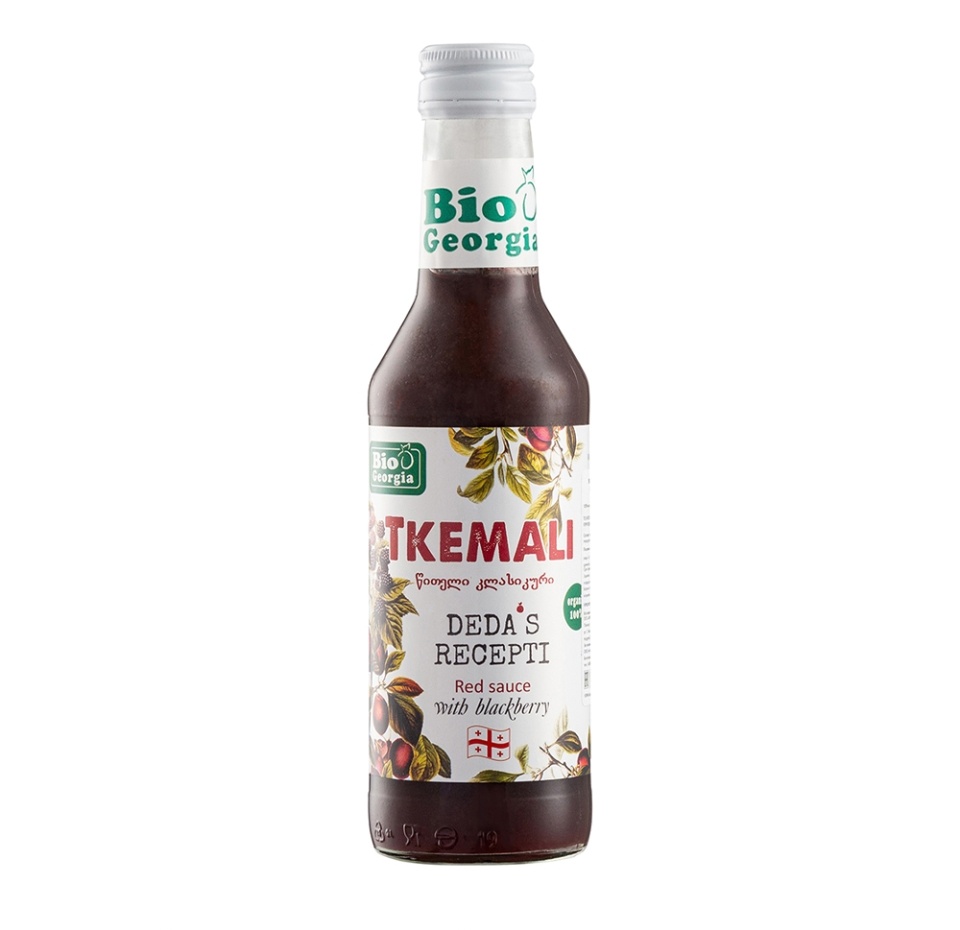 

Соус Tkemali Bio Georgia красный с ежевикой